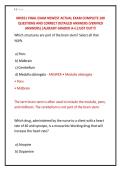 MN551 FINAL EXAM NEWEST ACTUAL EXAM COMPLETE 100 &NewLine;QUESTIONS AND CORRECT DETAILED ANSWERS &lpar;VERIFIED &NewLine;ANSWERS&rpar; &vert;ALREADY GRADED A&plus;&vert;&vert;JUST OUT&excl;&excl;&excl; 
