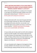 MN551 MIDTERM EXAM NEWEST ACTUAL EXAM COMPLETE &NewLine;200 QUESTIONS AND CORRECT DETAILED ANSWERS &lpar;VERIFIED &NewLine;ANSWERS&rpar; &vert;ALREADY GRADED A&plus;&vert;&vert;JUST OUT&excl;&excl;&excl; 