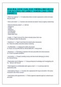 TEXAS REAL ESTATE EXAM&semi; STATE PORTION &vert; MOST RECENT&NewLine;EXAM QUESTIONS AND CORRECT ANSWERS &vert; 2026 UPDATE&NewLine;&vert; GRADED A&plus;