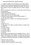 Kettering TMC Practice Exam&colon; Specialty Procedures &vert; NBRC TMC Respiratory Therapy Review