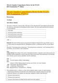 Test Bank for Saunders Comprehensive Review for the NCLEX-RN&reg; Examination&comma; 9th Edition by Linda Anne Silvestri and Angela Silvestri Complete Questions and Answers Pass Guaranteed
