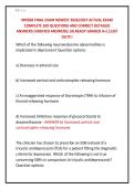 MN568 FINAL EXAM NEWEST 2026&sol;2027 ACTUAL EXAM &NewLine;COMPLETE 100 QUESTIONS AND CORRECT DETAILED &NewLine;ANSWERS &lpar;VERIFIED ANSWERS&rpar; &vert;ALREADY GRADED A&plus;&vert;&vert;JUST &NewLine;OUT&excl;&excl;&excl;