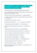 VIRGINIA HIC EXAM &lpar;HOME IMPROVEMENT EXAM&rpar; &vert; NEWEST&NewLine;ACTUAL EXAM &vert; COMPLETE QUESTIONS AND CORRECT&NewLine;DETAILED ANSWERS &vert; 2026 UPDATE&NewLine;