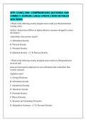 SFPC EXAM &vert; 300&plus; COMPREHENSIVE QUESTIONS AND&NewLine;CORRECT ANSWERS &vert; 2026 UPDATE &vert; WITH DETAILED&NewLine;SOLUTIONS