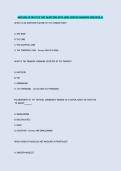 A&P HESI A2 Practice Test Questions with Verified Answers 2024&ndash;2026