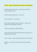 NUR 283 Chapter 10&colon; Blood & Circulatory System Disorders &vert; Pediatric Nursing Study Guide