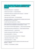 CCMA PRACTICE TEST EXAM &vert; COMPREHENSIVE&NewLine;QUESTIONS &vert; 100&percnt; VERIFIED ANSWERS &vert; 2026&NewLine;UPDATE