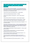 FIBA AGENT TEST EXAM &vert; MOST TESTED QUESTIONS AND&NewLine;CORRECT ANSWERS &vert; 2026 UPDATE &vert; VERIFIED&NewLine;SOLUTIONS