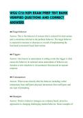 WGU C721 NJP1 EXAM PREP TEST BANK&NewLine;VERIFIED QUESTIONS AND CORRECT&NewLine;ANSWERS