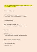 NUR 283 Test 2 Questions & Answers 2026 &vert; Galen College of Nursing &vert; Exam 2 Review