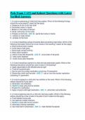 Peds Exam 3 ATI and Kahoot Questions with Latest Verified Answers&period;