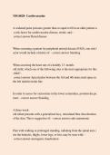 NSG6020 Cardiovascular Nursing &vert; Cardiovascular Disorders Study Guide & Exam Review