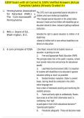 EDSP Exam with all Correct & 100&percnt; Verified Answers &vert;Actual Complete Update &vert;Already Graded A&plus;