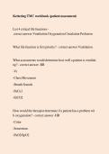 Kettering TMC Patient Assessment Workbook &vert; Respiratory Therapy Exam Review