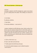 TMC Practice Questions A &ndash; Kettering &vert; Respiratory Therapy Exam Prep & Review