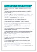 SURGICAL TECH EXAM &vert; QUESTIONS AND ANSWERS &vert; 2026&NewLine;UPDATE &vert; LATEST VERSION &vert; WITH COMPLETE SOLUTIONS&NewLine;