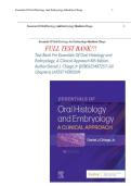 Test Bank For Essentials Of Oral Histology and Embryology&colon; A Clinical Approach 6th Edition Author&colon;Daniel J&period; Chiego Jr &vert;9780323497251&vert; All Chapters&vert; LATEST VERSION
