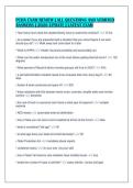 PCHA EXAM REVIEW &vert; ALL QUESTIONS AND VERIFIED&NewLine;ANSWERS &vert; 2026 UPDATE &vert; LATEST EXAM