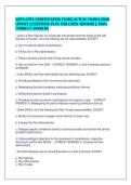 NAPA CPFA CERTIFICATION EXAM &vert; ACTUAL EXAM &vert; 2026&NewLine;UPDATE &vert; CERTIFIED PLAN FIDUCIARY ADVISOR &vert; 100&percnt;&NewLine;CORRECT ANSWERS