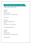 HIM 410 FINAL EXAM &vert; ALL QUESTIONS AND VERIFIED&NewLine;ANSWERS &vert; 2026 UPDATE &vert; WITH COMPLETE SOLUTIONS