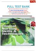 Test bank For Clinical Nursing Skills And Techniques 9th Edition&NewLine;By Anne G&period; Perry Rn Msn Edd Faan &lpar;Author&rpar;&comma;&NewLine; Chapter 1-43 Complete Guide Latest Update 2024&period;
