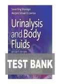 TEST BANK FOR Urinalysis and Body Fluids Seventh Edition by Susan King Strasinger&comma; Marjorie Schaub Di Lorenzo ISBN&colon; 978-0803675827 COMPLETE GUIDE ALL CHAPTERS COVERED 100&percnt; VERIFIED A&plus; GRADE ASSURED&excl;&excl;&excl;&excl;&excl;NEW LATEST UPDATE&excl;&excl;&excl;&excl;&excl;