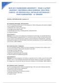 NUR 2513 RASMUSSEN UNIVERSITY - EXAM 4 LATEST 2026&sol;2027 &vert; MATERNAL-CHILD NURSING &vert; MULTIPLE-CHOICE &vert; 40 VERIFIED Q&A &vert; DETAILED RATIONALES &vert; PASS GUARANTEED &ndash; A&plus; GRADED