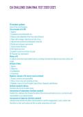 CIA CHALLENGE EXAM&period;FINAL TEST 20262027&period; &NewLine;