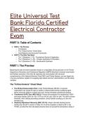 2026&sol;2027 Elite Test Bank&colon; Florida Certified Electrical Contractor Exam &lpar;DBPR&rpar; &vert; NEC  & FL Statutes Mastery