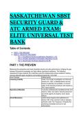 2026&sol;2027 SASKATCHEWAN SBST EXAM&colon; The Elite Universal Test Bank &lpar;Verified Q&A &plus; Deep-Dive Rationales&rpar;