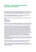 CHAPTER 1 THE ESCROW PROCESS EXAM QUESTIONS AND ANSWERS