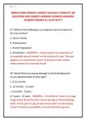 NBDHE EXAM VERSION 1 NEWEST 2026&sol;2027 COMPLETE 180 &NewLine;QUESTIONS AND CORRECT ANSWERS &lpar;VERIFIED ANSWERS&rpar; &NewLine;&vert;ALREADY GRADED A&plus;&vert;&vert;JUST OUT&excl;&excl;&excl;