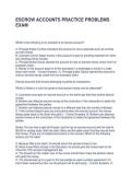 ESCROW ACCOUNTS PRACTICE PROBLEMS EXAM QUESTIONS AND ANSWERS