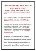 NBDHE EXAM VERSION 2 NEWEST 2026&sol;2027 COMPLETE 200 &NewLine;QUESTIONS AND CORRECT ANSWERS &lpar;VERIFIED ANSWERS&rpar; &NewLine;&vert;ALREADY GRADED A&plus;&vert;&vert;JUST OUT&excl;&excl;&excl; 