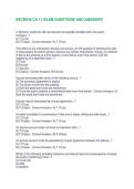 ESCROW CH 11 EXAM QUESTIONS AND ANSWERS