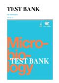 OpenStax Microbiology Test Bank Chapters 1-26 Complete Latest Update &vert; MCQs&comma; Answers&comma; Rationales & Exam Prep Study Guide