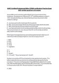 AAPC Certified Professional Biller &lpar;CPB&rpar;&reg; certification Practice Exam 2025 verified questions and answer