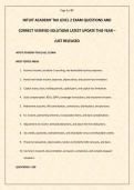INTUIT ACADEMY TAX LEVEL 2 EXAM QUESTIONS AND CORRECT VERIFIED SOLUTIONS LATEST UPDATE THIS YEAR &ndash; JUST RELEASED&period;pdf&NewLine;&NewLine;