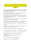NAVMED P-5052-26 USN Shipboard Pest Management Test with all Correct & 100&percnt; Verified Answers &vert;Already Graded A&plus;