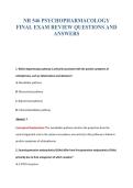 NR 546 EXAM BUNDLE QUESTIONS WITH VERIFIED ANSWERS