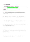 Test Bank for Understanding Business&comma; 13th Edition &ndash; William Nickels&comma; Chapters 1-20&comma; 2026&sol;2027