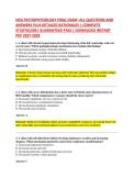 HESI PATHOPHYSIOLOGY FINAL EXAM -ALL QUESTIONS AND &NewLine;ANSWERS PLUS DETAILED RATIONALES &vert; COMPLETE &NewLine;STUDYGUIDE&vert; GUARANTEED PASS &vert; DOWNLOAD INSTANT &NewLine;PDF 2027-2028