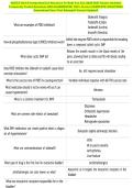 NU553 Unit 8 Comprehensive Resource To Help You Ace 2026-2027 Exams Includes Frequently Tested Questions With ELABORATED 100&percnt; Correct COMPLETE SOLUTIONS  &NewLine;Guaranteed Pass First Attempt&excl;&excl; Current Update&excl;&excl; 