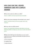 WGU C845 VUN1 TASK 1 UPDATED&NewLine;SUBMISSION GUIDE WITH COMPLETE&NewLine;ANSWERS&NewLine;