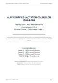 ALPP CLC Exam 2026&sol;2027 &vert; 3 Versions 300 Q&A &vert; Pass Guaranteed - A&plus; Graded&NewLine;&NewLine;
