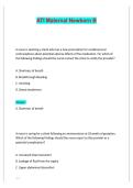ATI Maternal Newborn B Exam &vert; Questions & Answers &vert; ATI Maternal-Newborn Nursing Exam Prep
