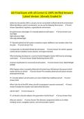 USI Final Exam with all Correct & 100&percnt; Verified Answers &vert;Latest Version &vert;Already Graded A&plus;