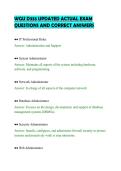 WGU D333 UPDATED ACTUAL EXAM&NewLine;QUESTIONS AND CORRECT ANSWERS&NewLine;