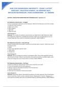 NUR 2356 RASMUSSEN UNIVERSITY - EXAM 2 LATEST 2026&sol;2027 &vert; MULTIPLE-CHOICE &vert; 40 VERIFIED Q&A &vert; DETAILED RATIONALES &vert; PASS GUARANTEED &ndash; A&plus; GRADED