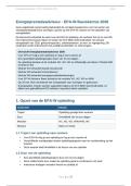 Energieprestatieadviseur EPA-W - Complete Samenvatting en Oefenvragen